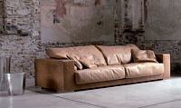 Budapest sofa. 300x110 h.76 structure Tuscany Forte, seat cushion Old Shabby Terra