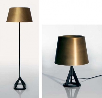 Торшер (Base Floor Light) и лампа (Base Table Light) Tom Dixon
