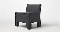 Summer Legs chair. 65x57 h.69 Plume Blue