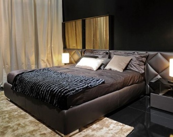Кровать Noir (Cattelan Italia) модель Нarrison (2010)