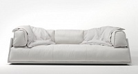 Hard&Soft sofa. 270x120 h.69 structure Tuscany Pietrasanta, seat Extra Opal