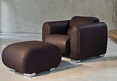 Кресло и пуф Bruhl модель Sumo