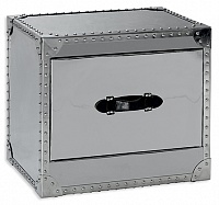 Приставной столик Andrew Martin модель HOWARD SIDE TABLE STEEL/STEEL