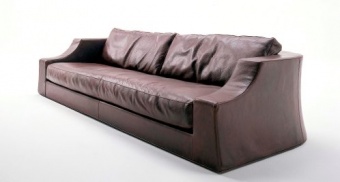 Dominique sofa. 265x120 h.62 Bisonte - available also in the size 225x120 h.62