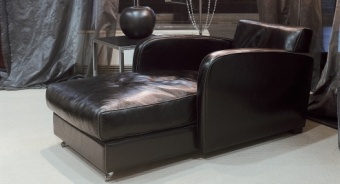 Charmine longe dormeuse armchair. 82x150 h.68 Tuscany Lucca - available also in the size 138x150 h.68
