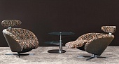Кресло Comfort Dream. Экстравагантный дизайн плюс необычная обивка тканью.
