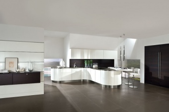 Кухня Haecker 4030 | 5080 weiss terra