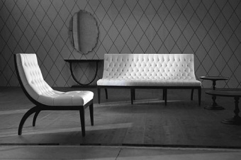 Диван и кресло Angelo Cappellini модель ANTONY CLASSIC