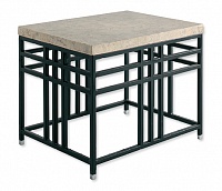 Приставной столик Andrew Martin модель GEOMETRIC SQUARE LAMP TABLE