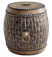 Приставной столик Andrew Martin модель THAI DRUM BROWN
