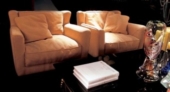Bergere longe armchair. 107x105 h.79 Spider
