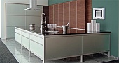 Кухня Zeyko Facett Walnut / Vitrin Opal