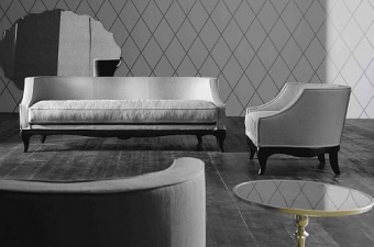 Диван и кресло Angelo Cappellini модель MARGHERITA